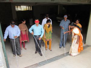 Mitra Jyothi offers specific skill development training for the visually impaired