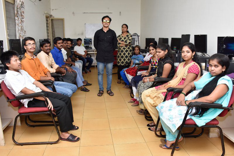 The Computer Training Centre imparts basic and advanced computer literacy training to visually impaired students