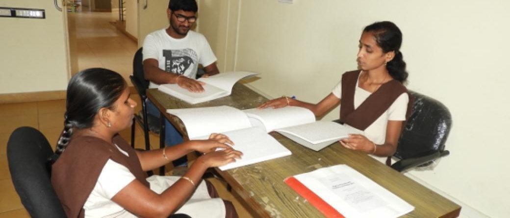 Working Tirelessly to Provide Blind Students with Braille Books