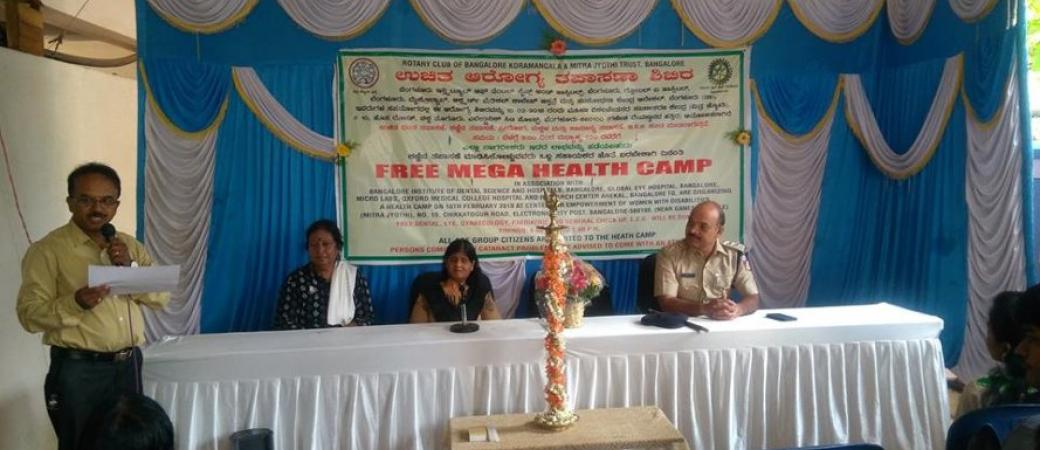 Mega Health Camp conducted on 10th February