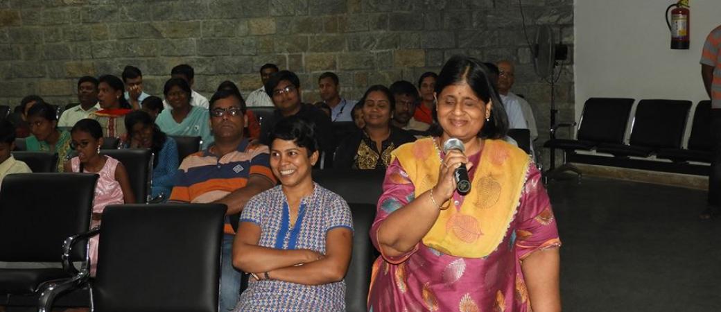 Movie date with audio description at Mitra Jyothi