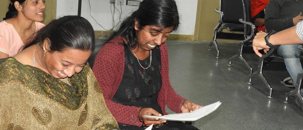 Mitra Jyothi as a part of an inspirational session on the occasion of World Braille Day.