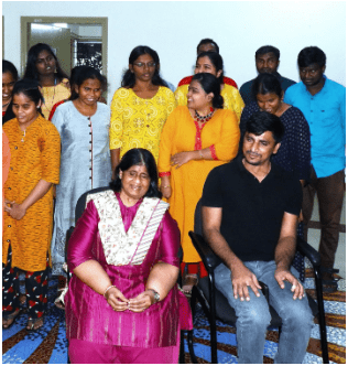 Deputy Collector of Puducherry visit to Mitra Jyothi